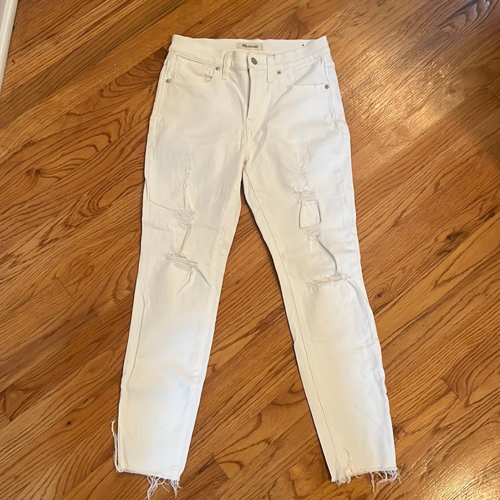 Madewell High Rise skinny jean 9” size 28